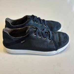 Olukai Li Maka Shoes Youth 3 Navy Comfort Collapsible‎ Slip On Sneakers